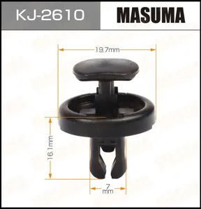 MASUMA KJ2610 Крепление защиты переднего крыла Toyota Lexus
