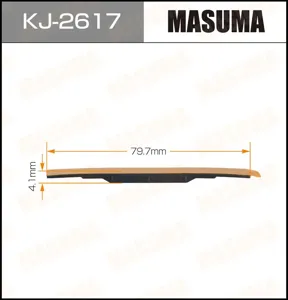 MASUMA KJ2617 Клипса пластиковая крепежная  ()