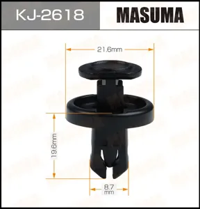 MASUMA KJ2618 Клипса (пластиковая крепежная деталь)