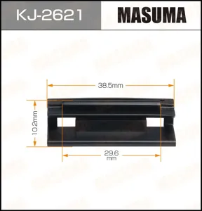 MASUMA KJ2621 Клипса (пластиковая крепежная деталь)