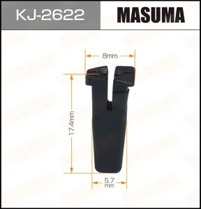 MASUMA KJ2622 Клипса пластиковая крепежная