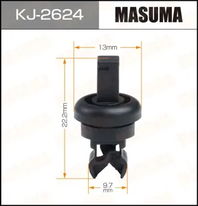 MASUMA KJ2624 Клипса (пластиковая крепежная деталь)