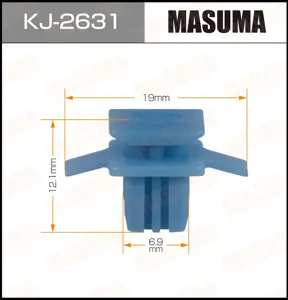 MASUMA KJ2631 Клипса (пластиковая крепежная деталь)