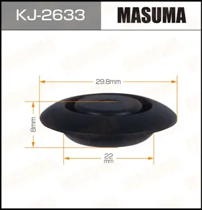 MASUMA KJ2633 Клипса пластиковая крепежная