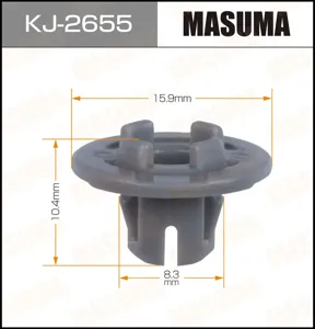 MASUMA KJ2655 Клипса пластиковая крепежная