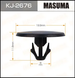 MASUMA KJ2676 Клипса (пластиковая крепежная деталь)