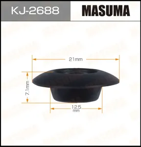 MASUMA KJ2688 Клипса (пластиковая крепежная деталь)