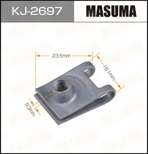 MASUMA KJ2697 Клипса (пластиковая крепежная деталь)