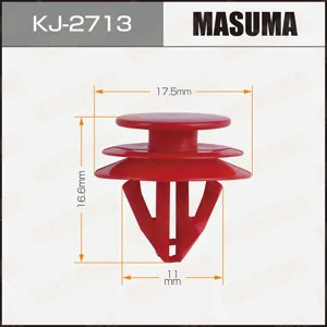 MASUMA KJ2713 Клипса (пластиковая крепежная деталь)