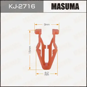 MASUMA KJ2716 Клипса пластиковая крепежная
