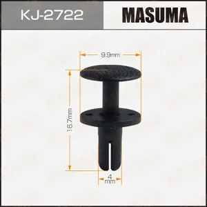 MASUMA KJ2722 Клипса (пластиковая крепежная деталь)