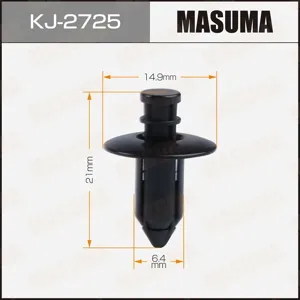 MASUMA KJ2725 Клипса (пластиковая крепежная деталь)
