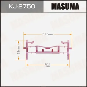 MASUMA KJ2750 Клипса (пластиковая крепежная деталь)