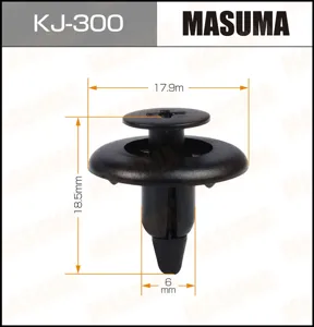 MASUMA KJ300 Клипса автомобильная [упаковка 10 штук]