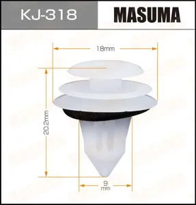 MASUMA KJ318 клипса Lexus GS303543450H460 05>