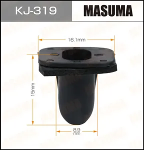 MASUMA KJ319 Клипса (пластиковая крепежная деталь)