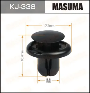 MASUMA KJ338 Клипса автомобильная [упаковка 10 штук]