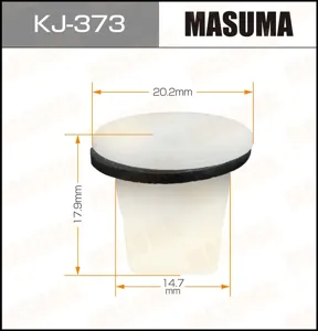 MASUMA KJ373 Клипса пластиковая крепежная