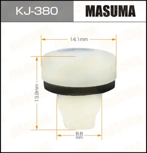 MASUMA KJ380 Клипса (пластиковая крепежная деталь)