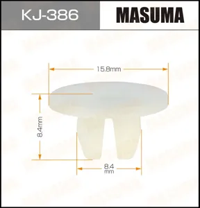 MASUMA KJ386 Клипса пластиковая крепежная