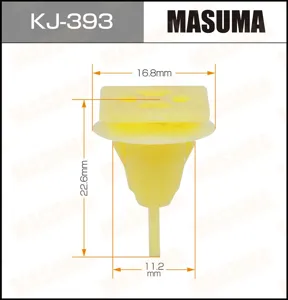MASUMA KJ393 Клипса пластиковая крепежная