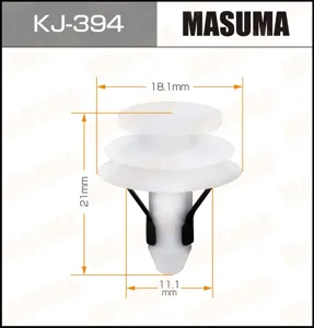 MASUMA KJ394 Клипса (пластиковая крепежная деталь)