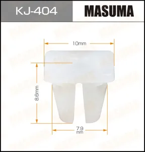 MASUMA KJ404 Клипса (пластиковая крепежная деталь)