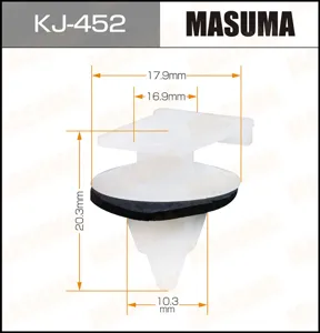 MASUMA KJ452 Клипса пластиковая крепежная