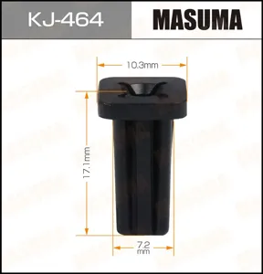 MASUMA KJ464 Клипса пластиковая крепежная