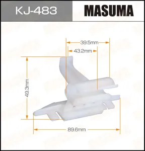 MASUMA KJ483 Клипса (пластиковая крепежная деталь)