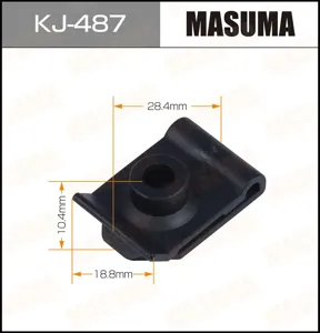 MASUMA KJ487 Клипса автомобильная [упаковка 10 штук]