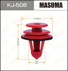 MASUMA KJ508 Клипса автомобильная [упаковка 10 штук]