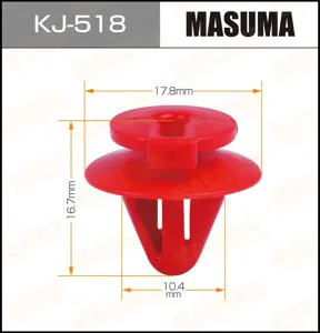 MASUMA KJ518 Клипса (пластиковая крепежная деталь)