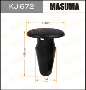 MASUMA KJ672 Клипса пластиковая крепежная