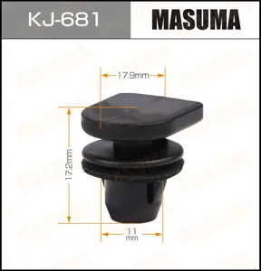 MASUMA KJ681 Клипса пластиковая крепежная
