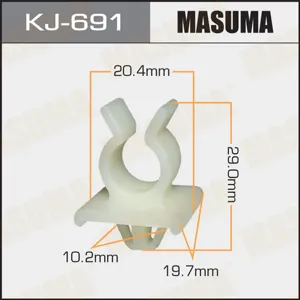 MASUMA KJ691 Клипса (пластиковая крепежная деталь)
