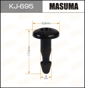 MASUMA KJ695 Клипса пластиковая крепежная