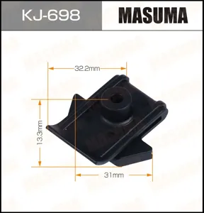 MASUMA KJ698 Клипса (пластиковая крепежная деталь)