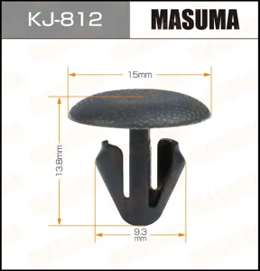MASUMA KJ812 Клипса (пластиковая крепежная деталь)