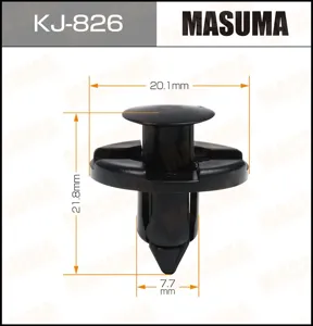 MASUMA KJ826 Клипса крепления бампера KJ-826