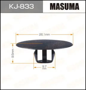 MASUMA KJ833 Клипса Mitsubishi