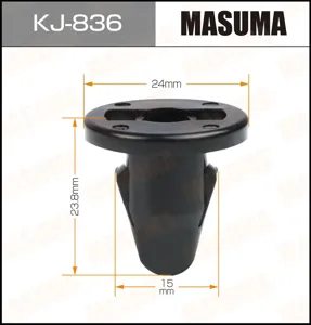 MASUMA KJ836 Клипса бампера Mitsubishi