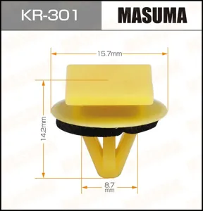 MASUMA KR301 Клипса пластиковая крепежная