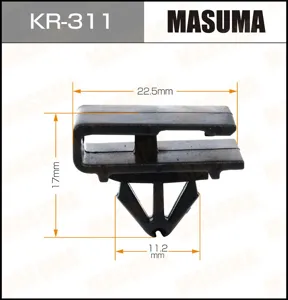 MASUMA KR311 клипса Honda Accord , Hyundai Elantra , Kia Optima, Toyota Camry 90>