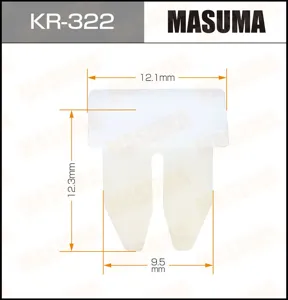 MASUMA KR322 Клипса автомобильная [упаковка 10 штук]
