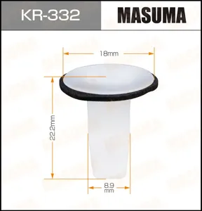 MASUMA KR332 Клипса пластиковая крепежная