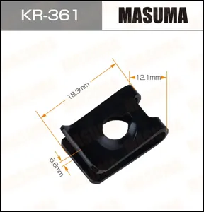 MASUMA KR361 Клипса пластиковая крепежная