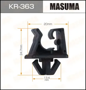 MASUMA KR363 Клипса пластиковая крепежная