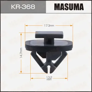 MASUMA KR368 Клипса пластиковая крепежная