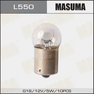 MASUMA L550 Лампа R5W 12V 5W BA15s
